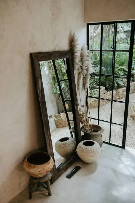 דירה טולום Piece-Of-Art-Loft Between Jungle Trees