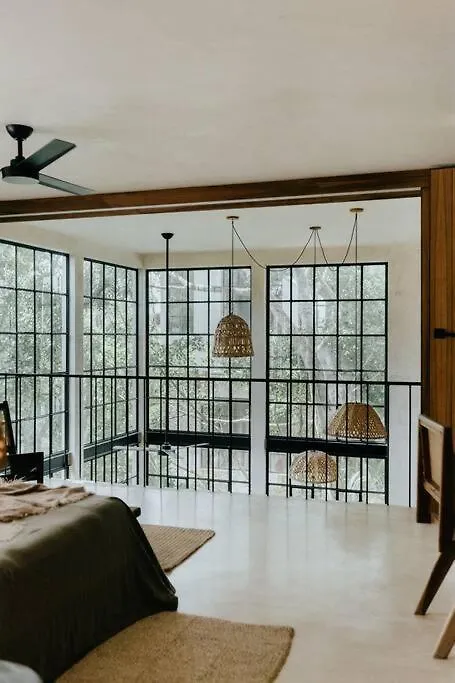 טולום Piece-Of-Art-Loft Between Jungle Trees דירה