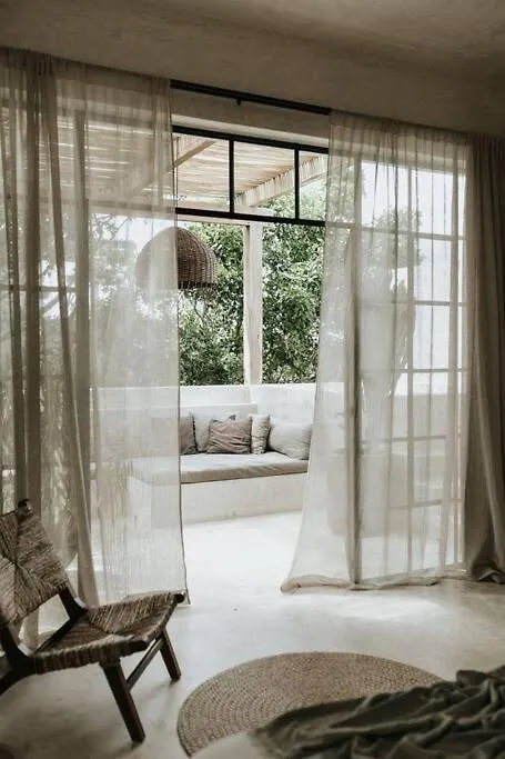 טולום Piece-Of-Art-Loft Between Jungle Trees 0*,