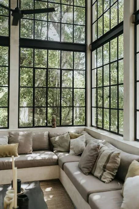 דירה טולום Piece-Of-Art-Loft Between Jungle Trees